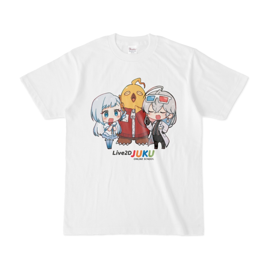Live2D JUKU Tシャツ ハカセ×じょしゅ×ユナ