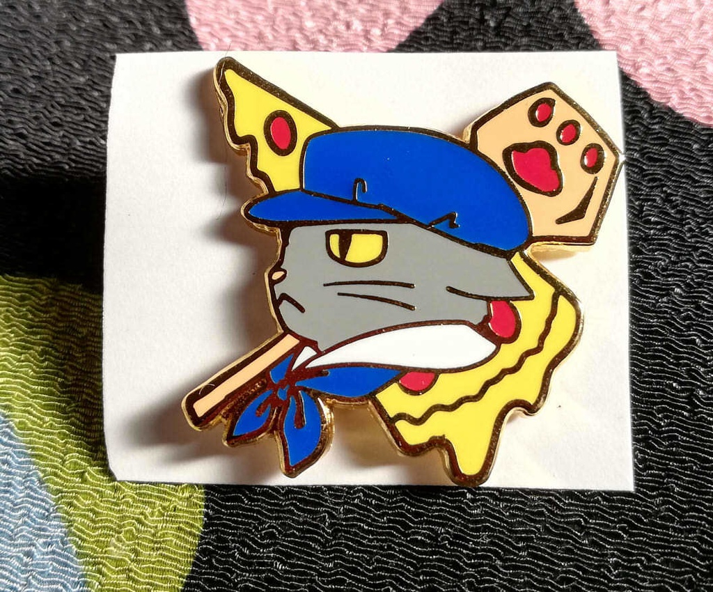 【AOS】ナポリピンバッジ