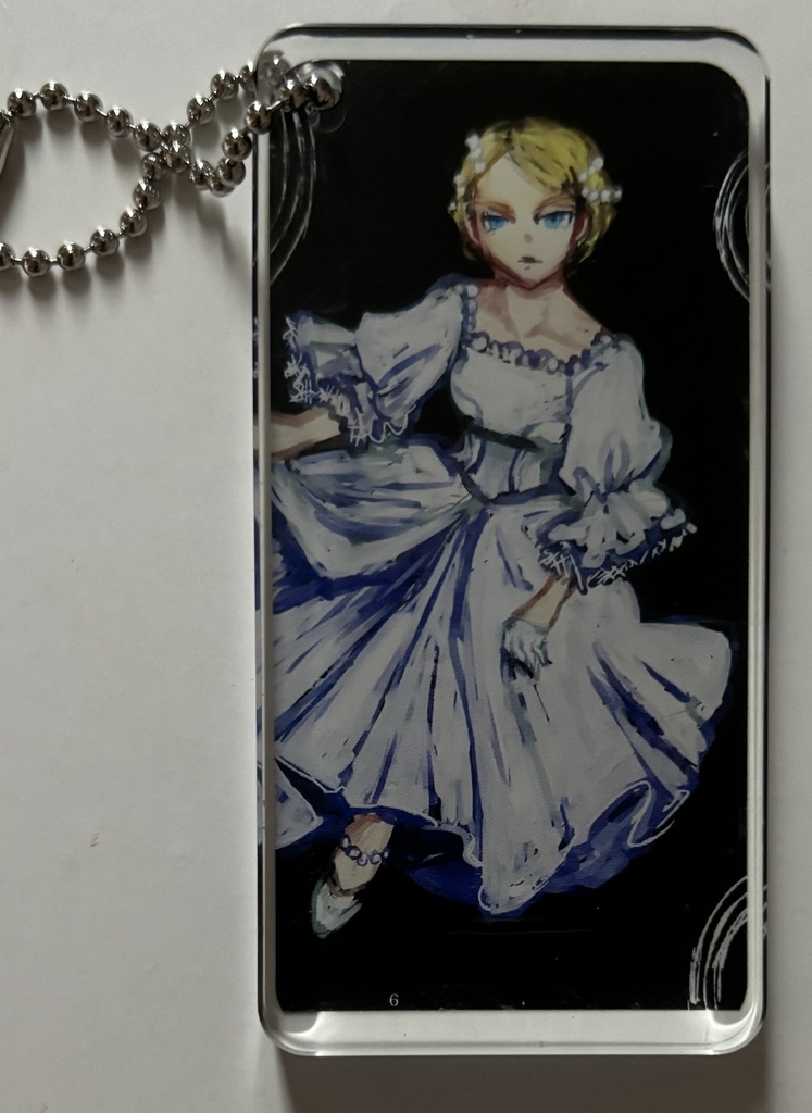 アクリルドミノ「硝子の靴」