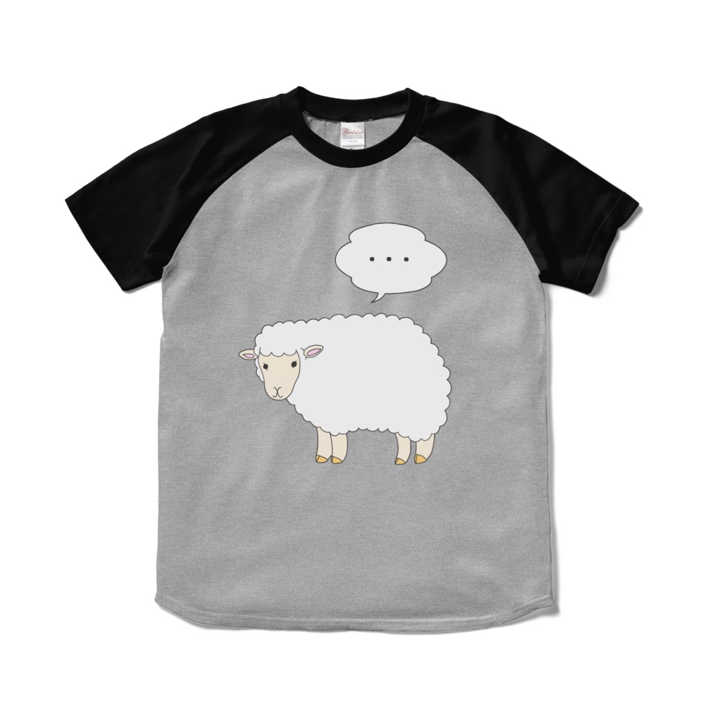 羊の沈黙　ラグランTシャツ