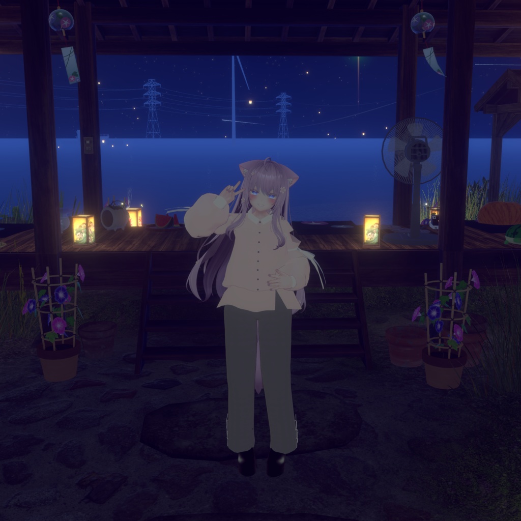 【複数アバター対応】 vento autunnale 【VRChat向け3D衣装】