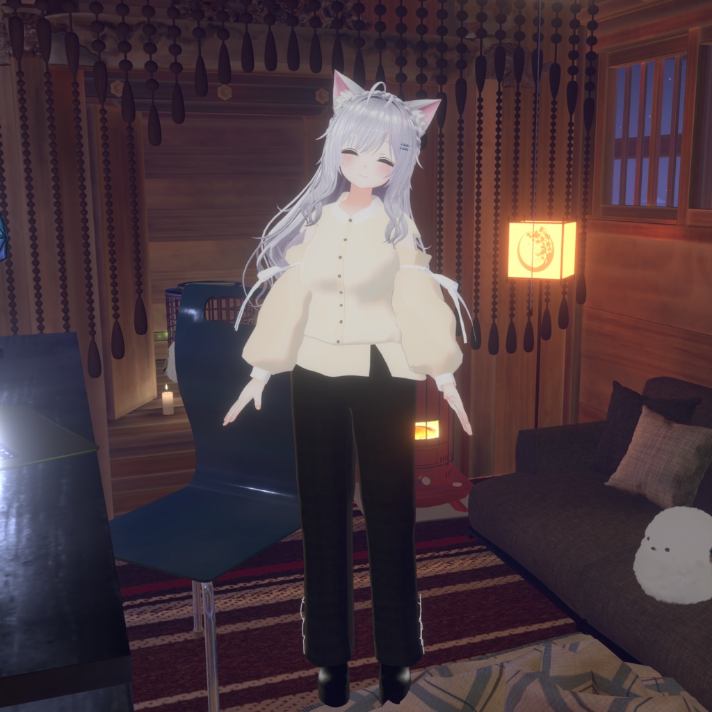 【複数アバター対応】 vento autunnale 【VRChat向け3D衣装】