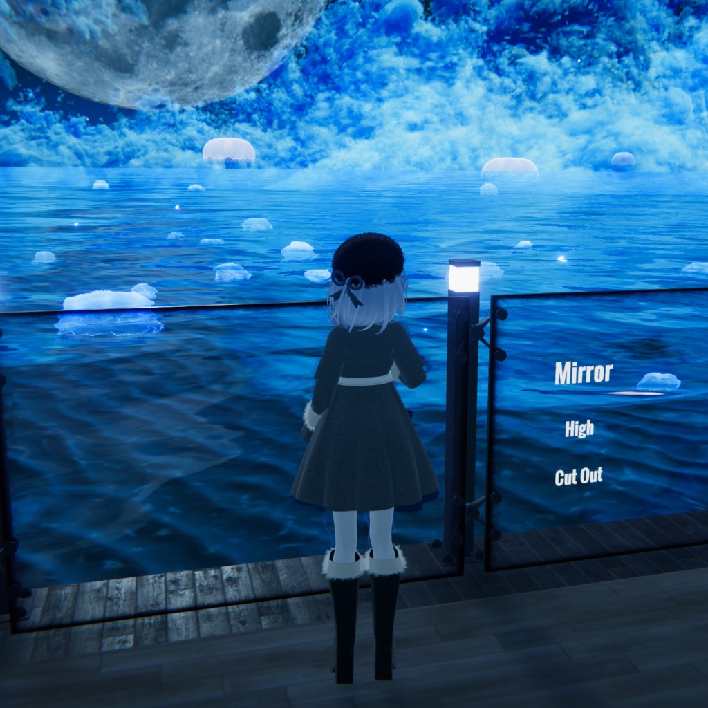 【複数アバター対応】 CC CapeCoat 【VRChat向け3D衣装】