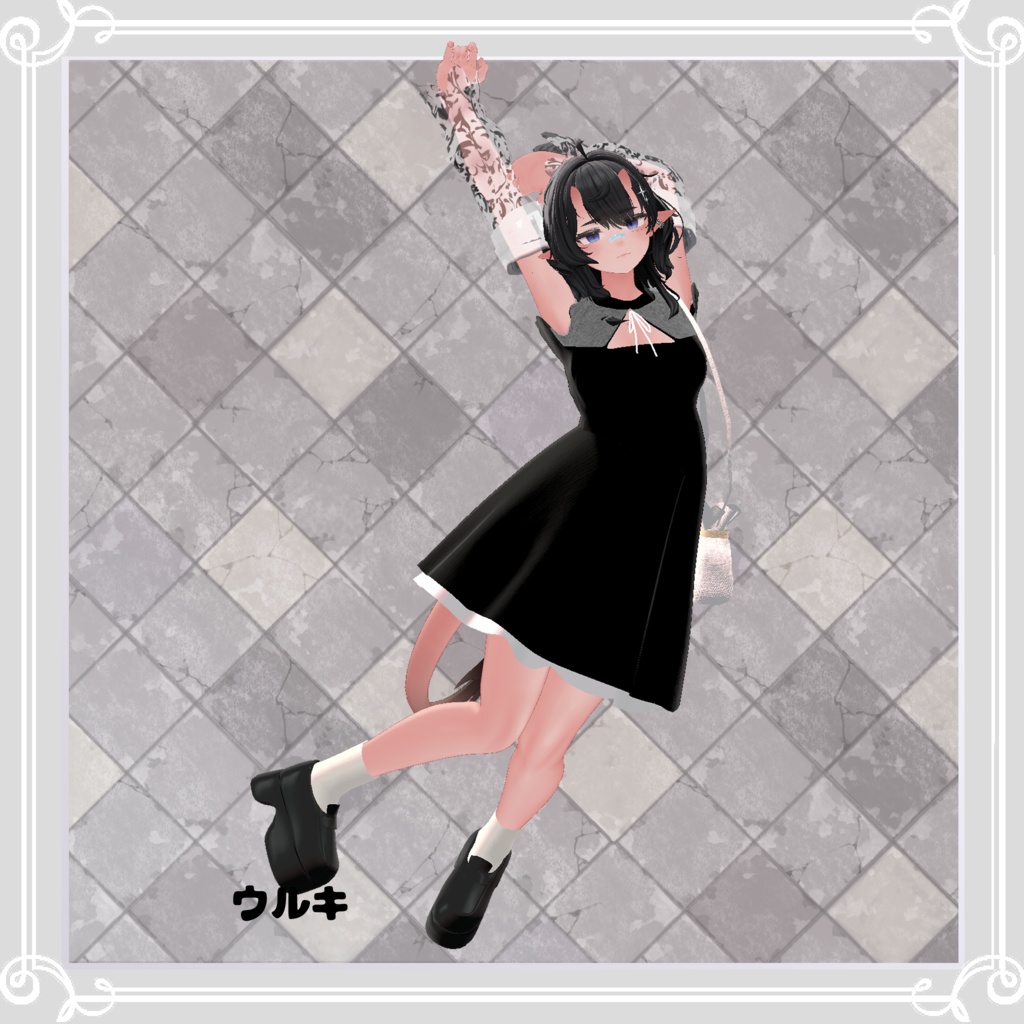 【複数アバター対応】 dolce brezza 【VRChat向け3D衣装】