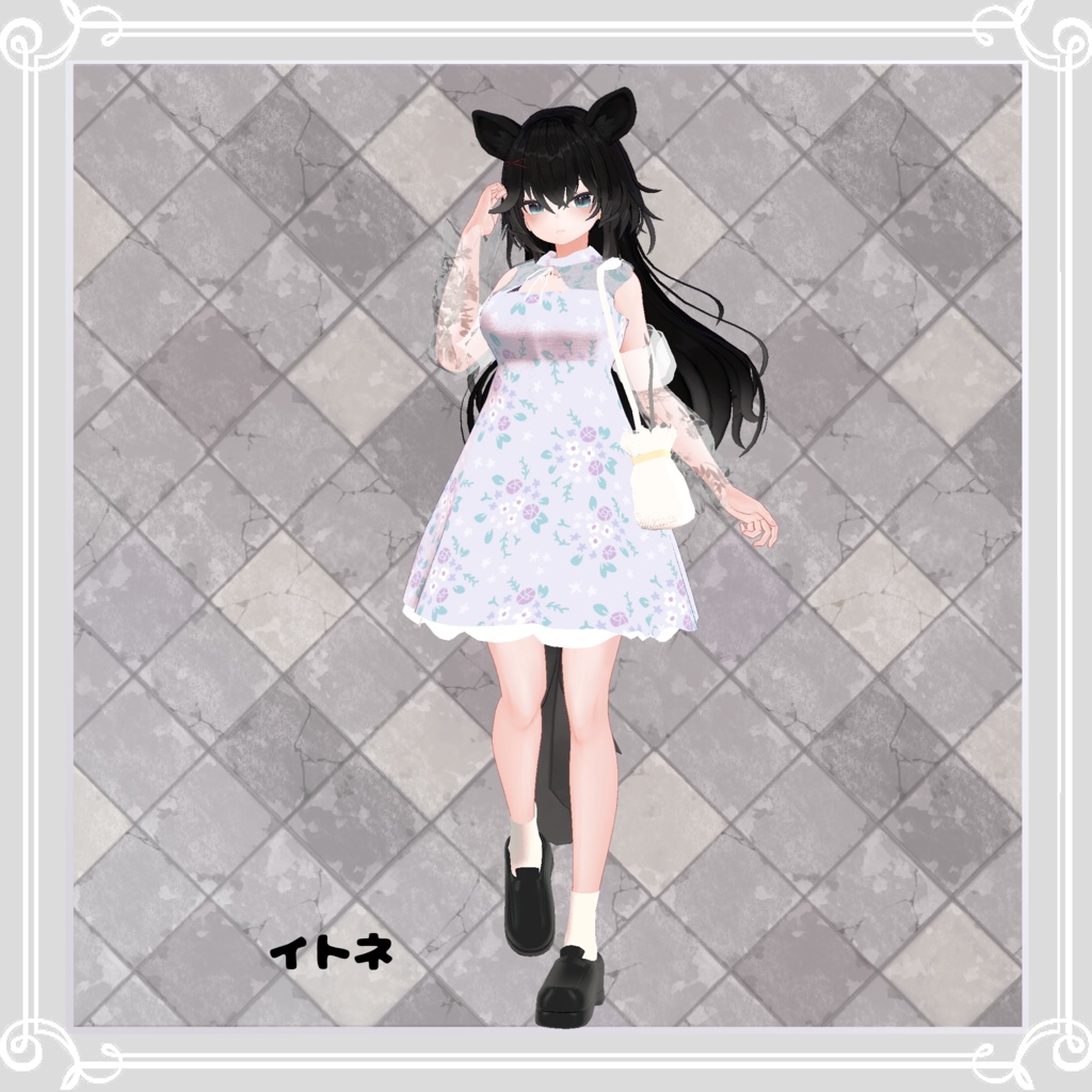 【複数アバター対応】 dolce brezza 【VRChat向け3D衣装】