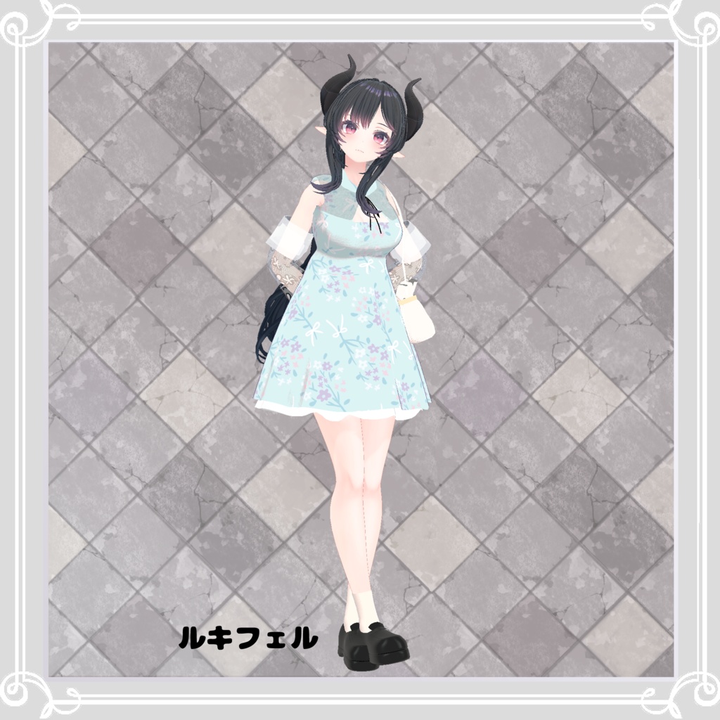 【複数アバター対応】 dolce brezza 【VRChat向け3D衣装】