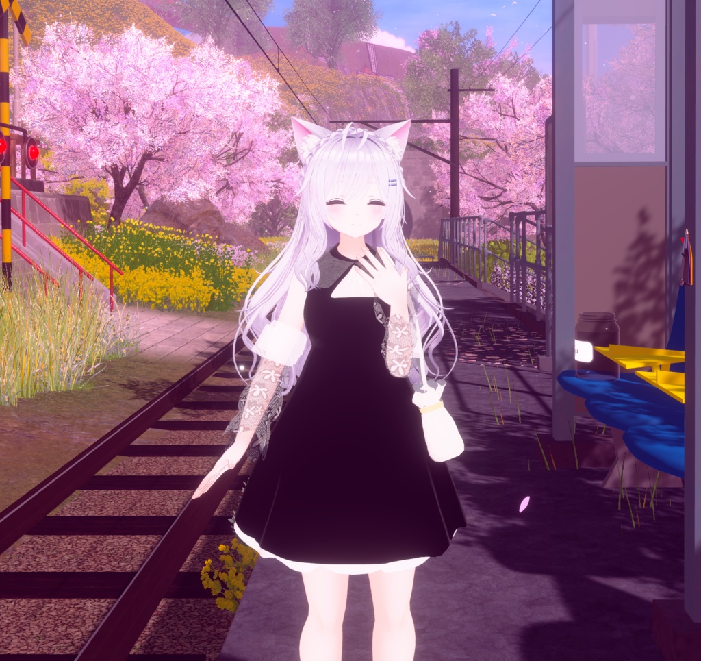 【複数アバター対応】 dolce brezza 【VRChat向け3D衣装】