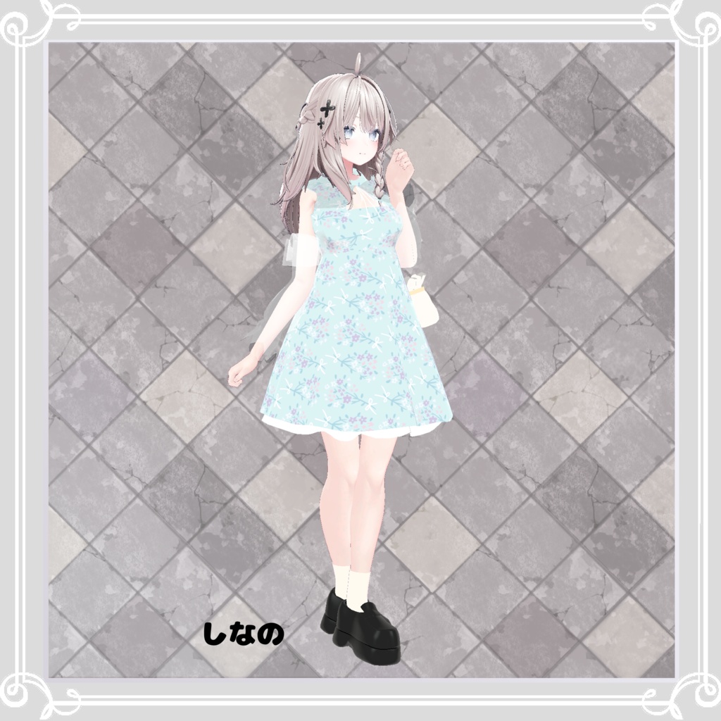 【複数アバター対応】 dolce brezza 【VRChat向け3D衣装】