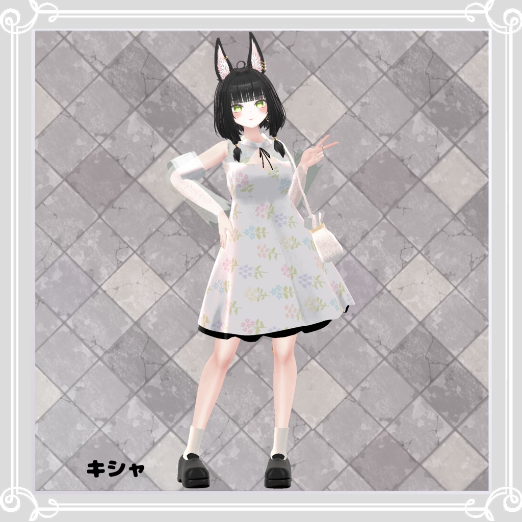 【複数アバター対応】 dolce brezza 【VRChat向け3D衣装】