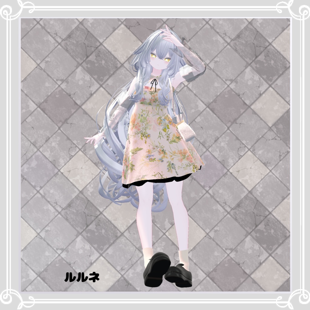 【複数アバター対応】 dolce brezza 【VRChat向け3D衣装】