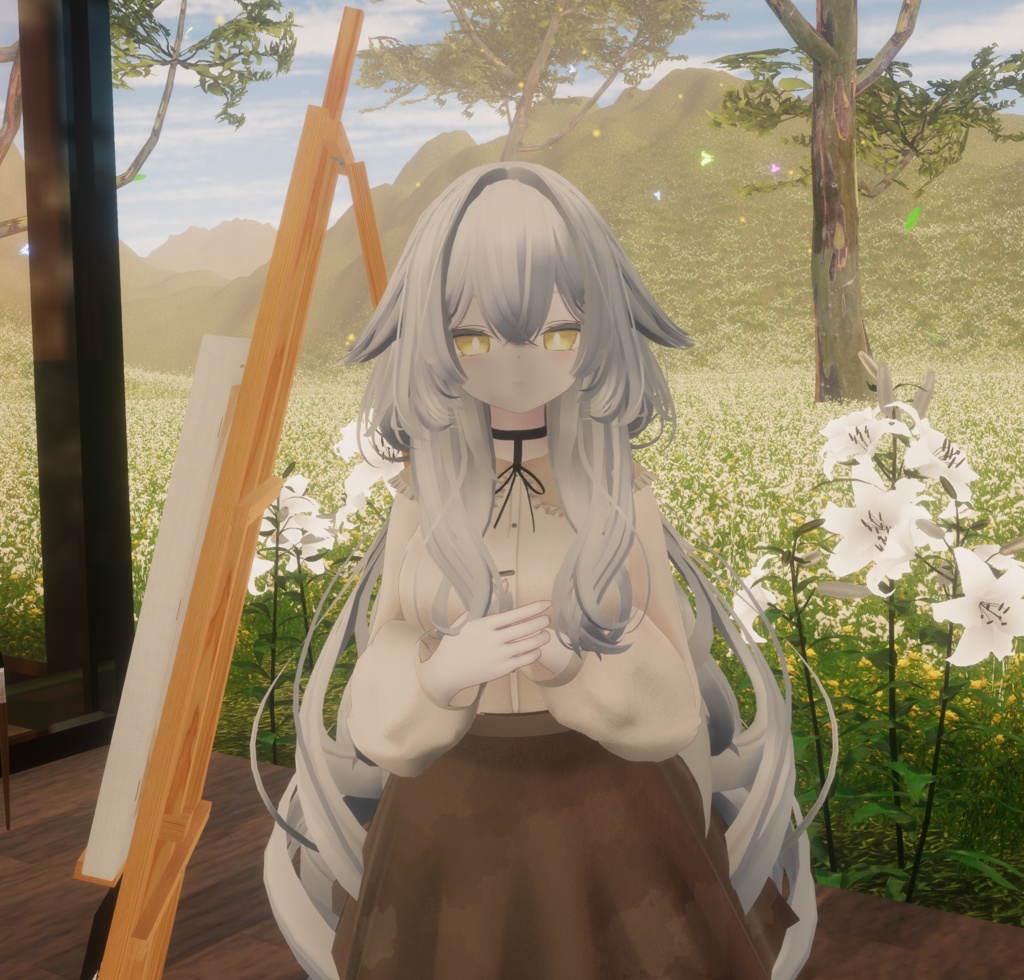 【複数アバター対応】 warm voice 【VRChat向け3D衣装】