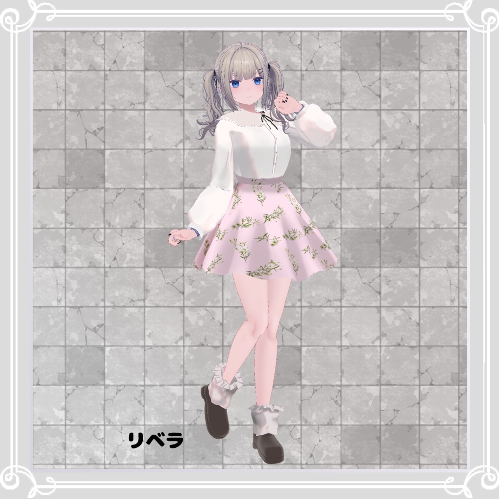 【複数アバター対応】 warm voice 【VRChat向け3D衣装】