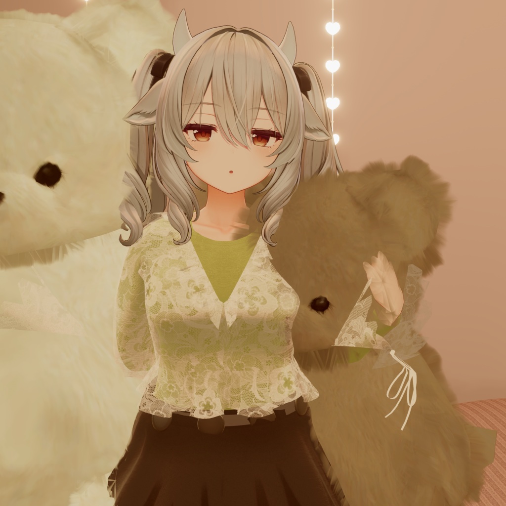 【複数アバター対応】 slight sleep 【VRChat向け3D衣装】