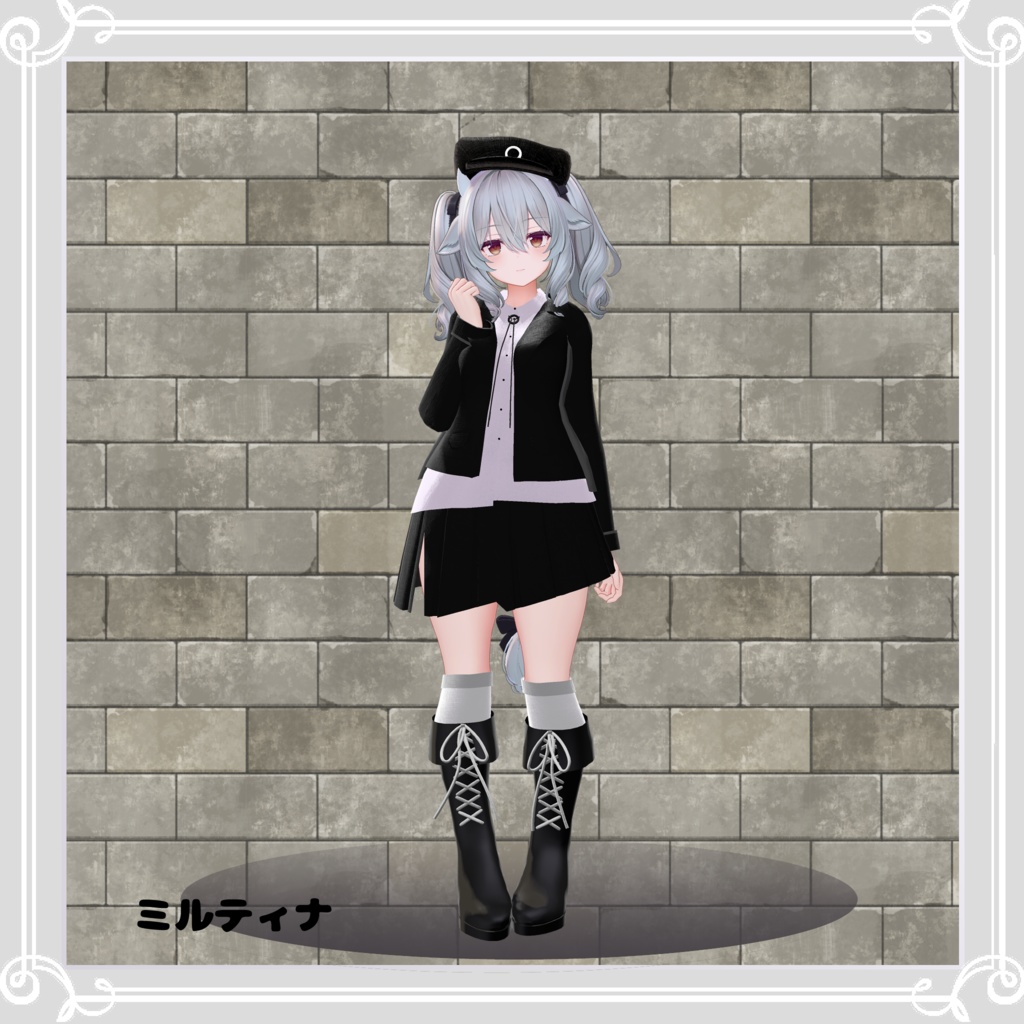 【複数アバター対応】 p-revolution 【VRChat向け3D衣装】