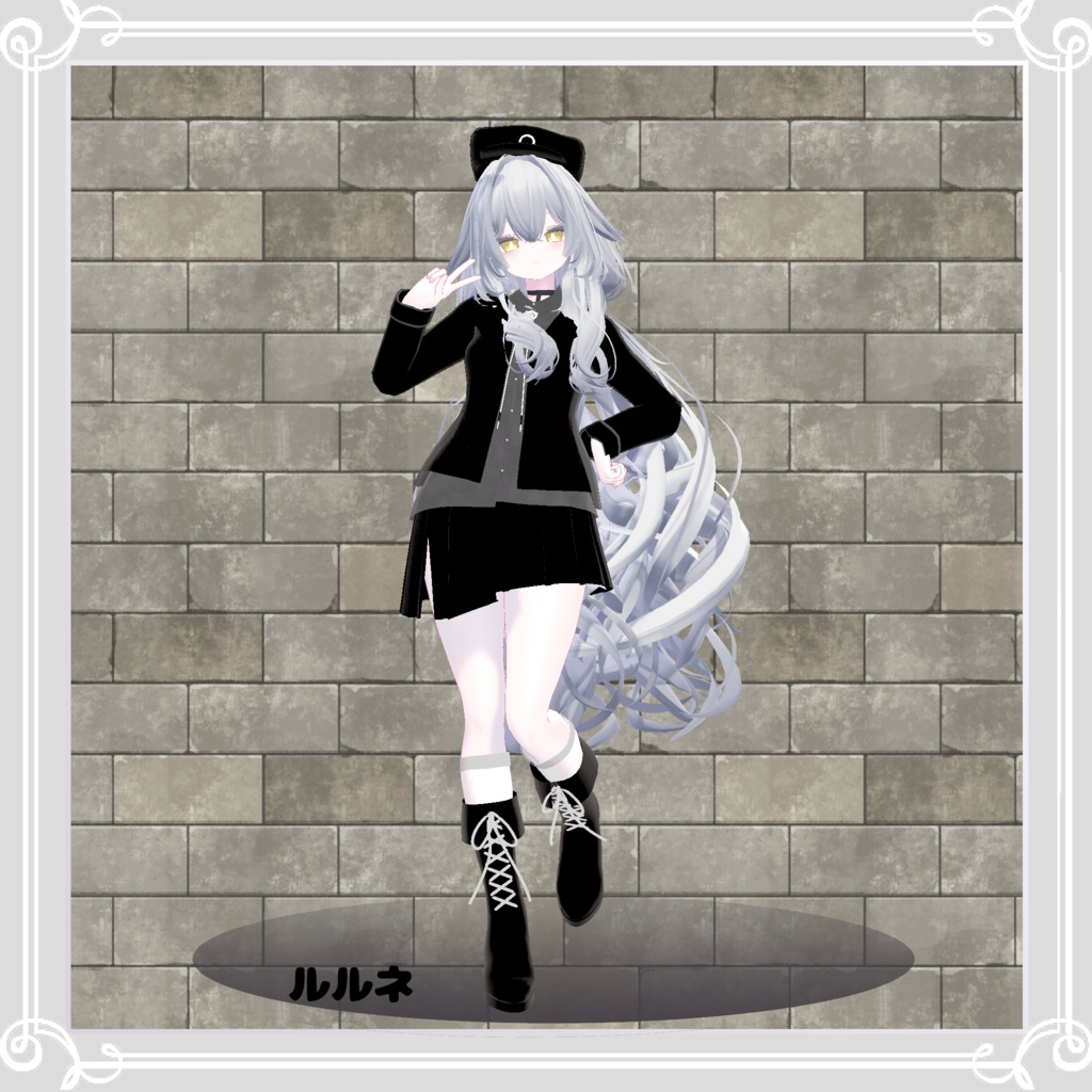 【複数アバター対応】 p-revolution 【VRChat向け3D衣装】