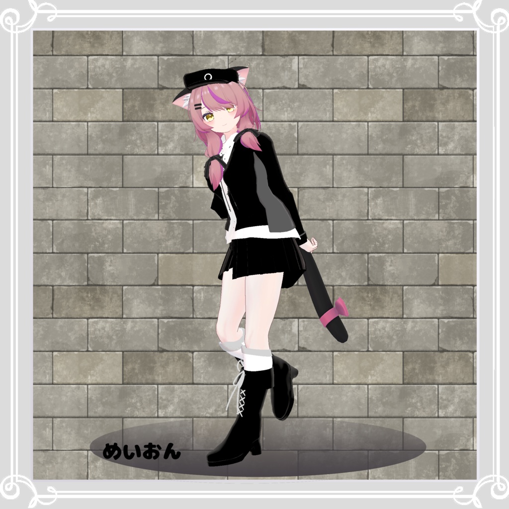 【複数アバター対応】 p-revolution 【VRChat向け3D衣装】