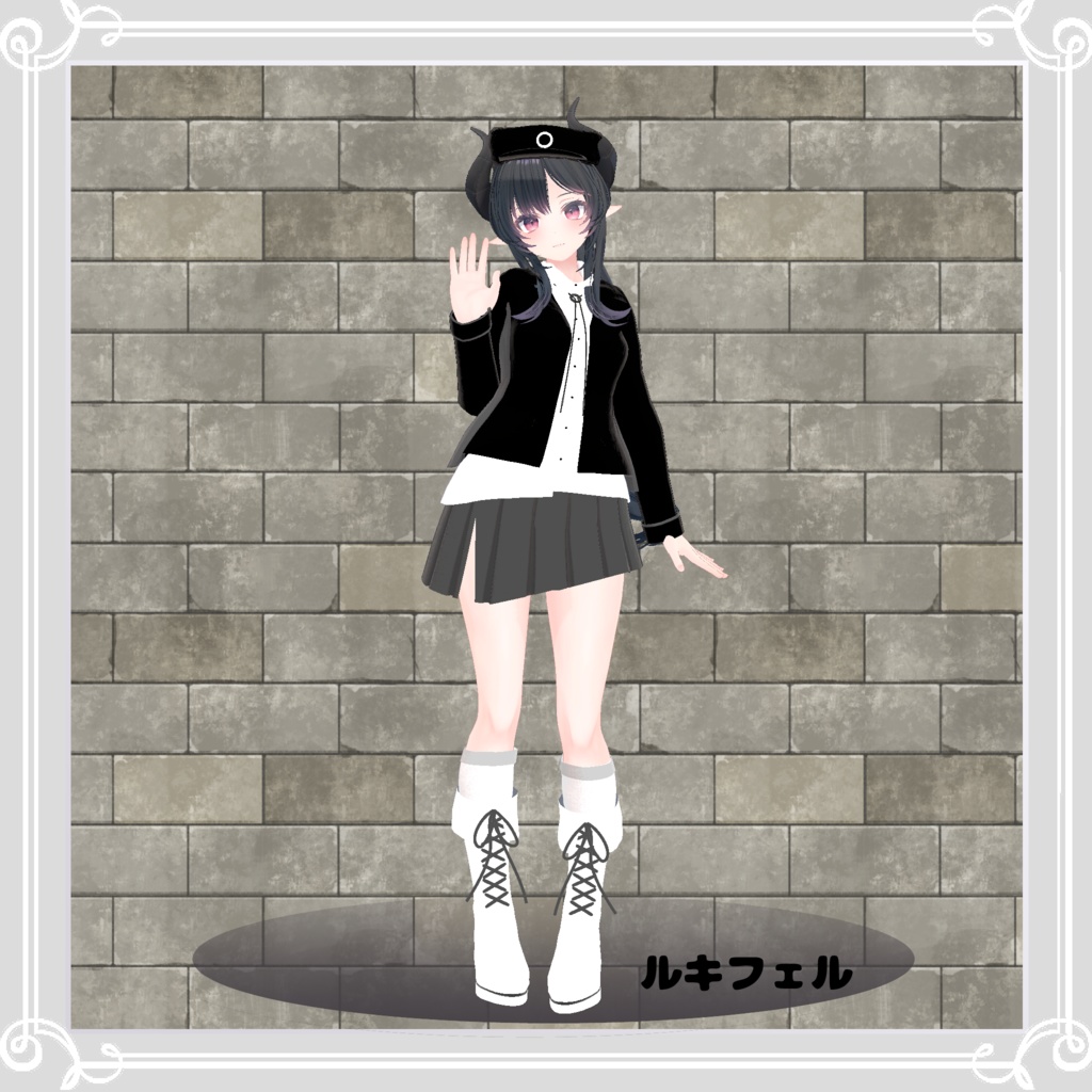 【複数アバター対応】 p-revolution 【VRChat向け3D衣装】