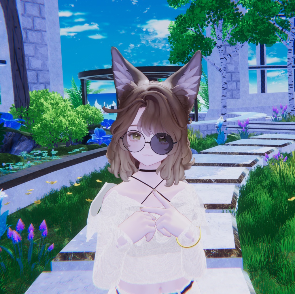 【複数アバター対応】 checkmate 【VRChat向け3D衣装】