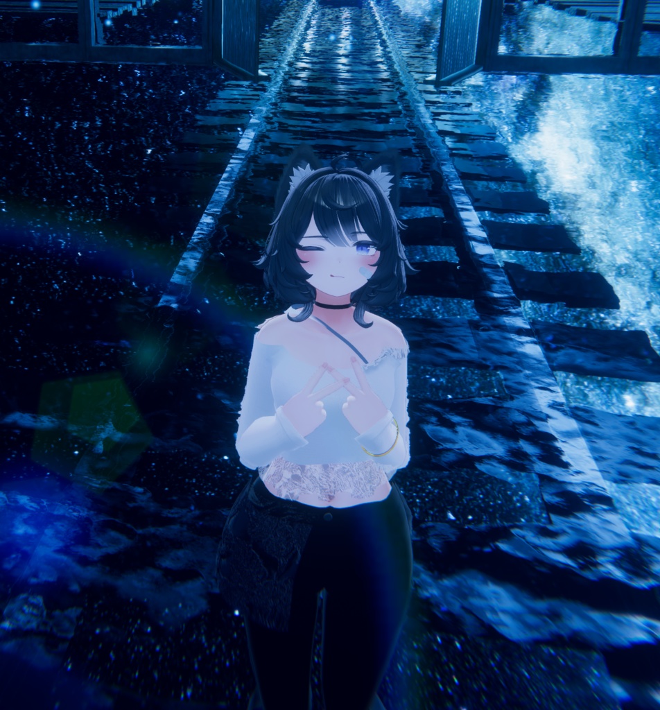 【複数アバター対応】 arc 【VRChat向け3D衣装】