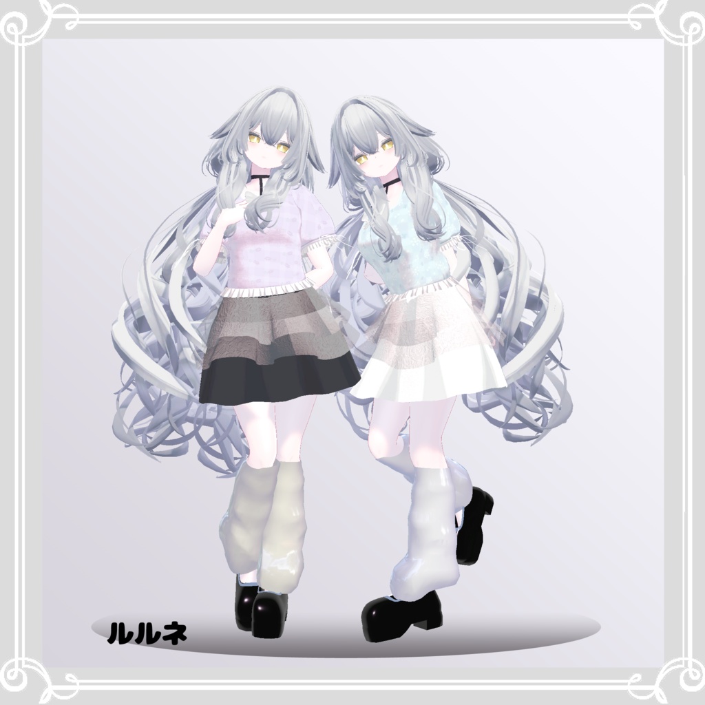 【複数アバター対応】 birth 【VRChat向け3D衣装】