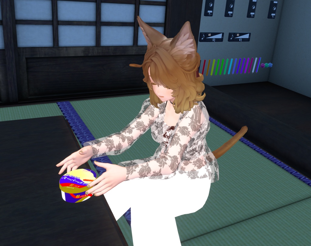 【複数アバター対応】 ghost 【VRChat向け3D衣装】