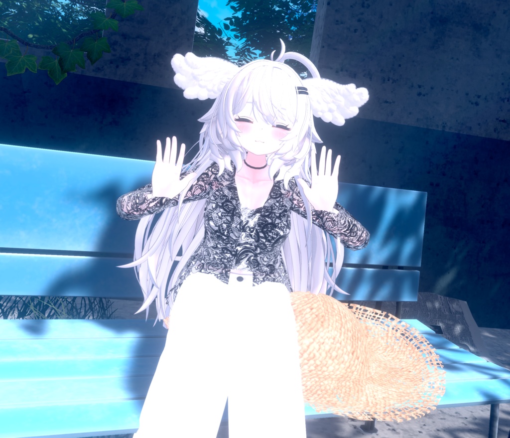 【複数アバター対応】 ghost 【VRChat向け3D衣装】