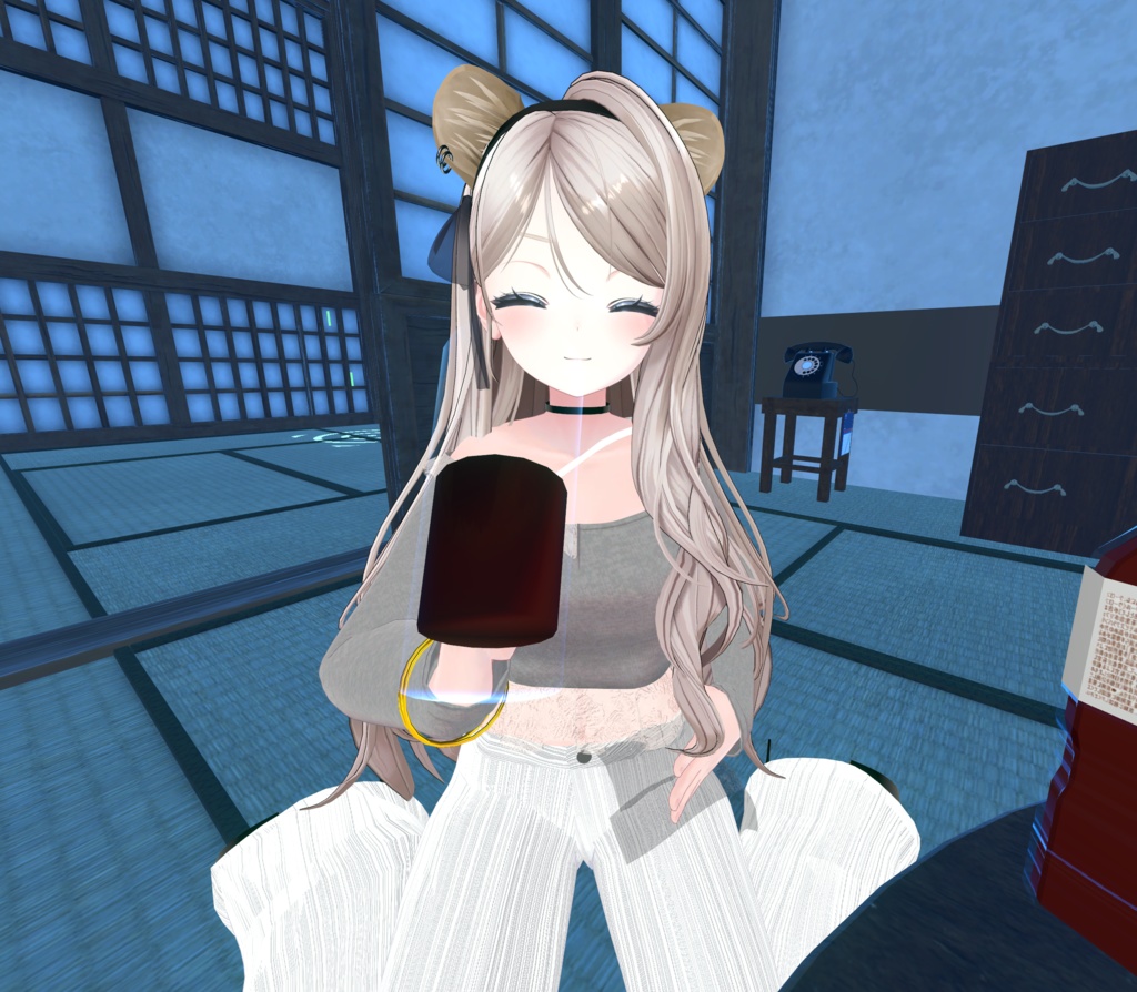 【けも耳】可愛いヒョウの耳としっぽ【複数アバター対応】