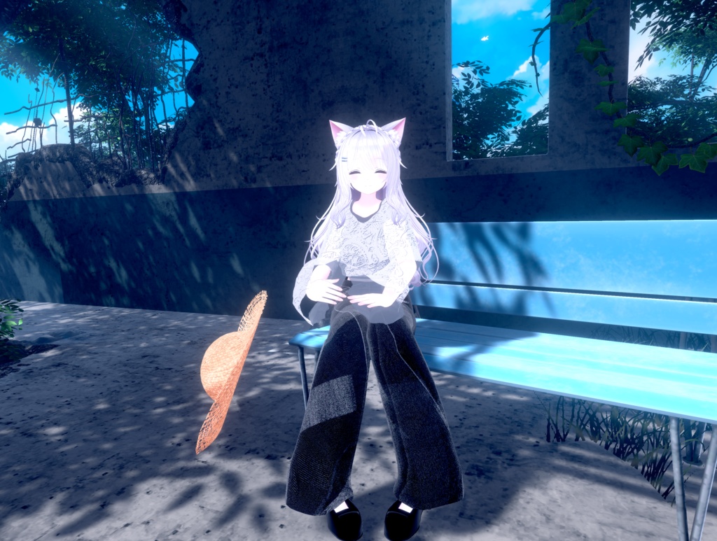 【複数アバター対応】 profound grayscale 【VRChat向け3D衣装】