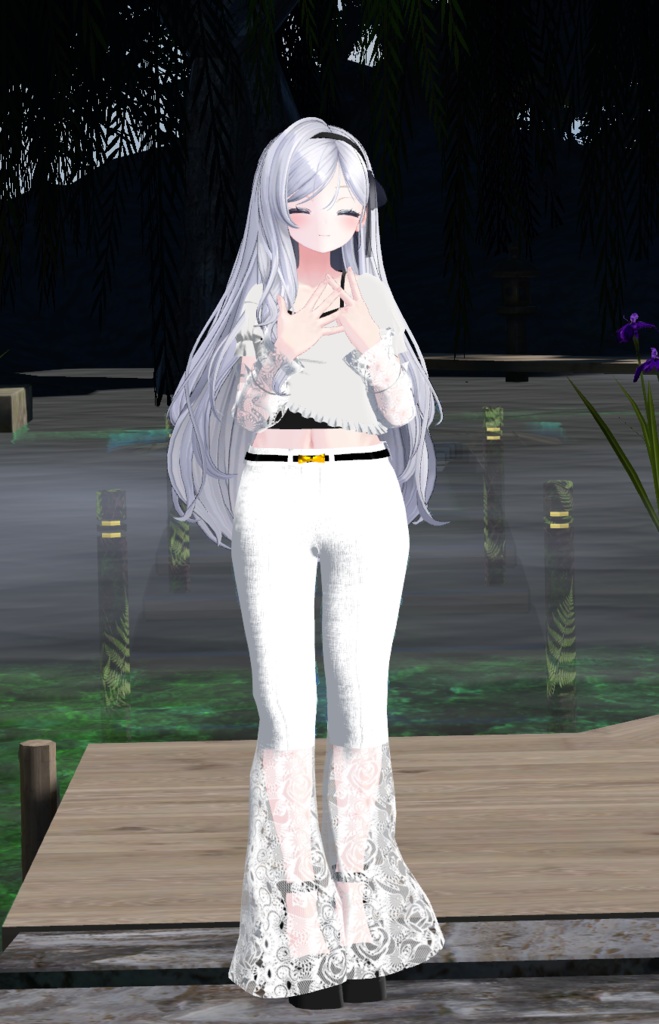 【複数アバター対応】 The flowers 【VRChat向け3D衣装】