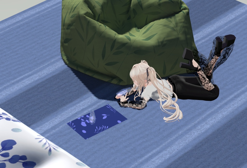 【複数アバター対応】 The flowers 【VRChat向け3D衣装】