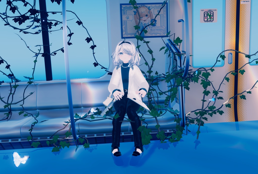 【複数アバター対応】 Re skinny 【VRChat向け3D衣装】