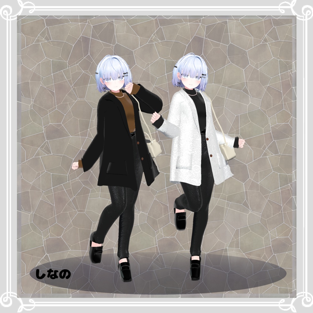 【複数アバター対応】 Re skinny 【VRChat向け3D衣装】