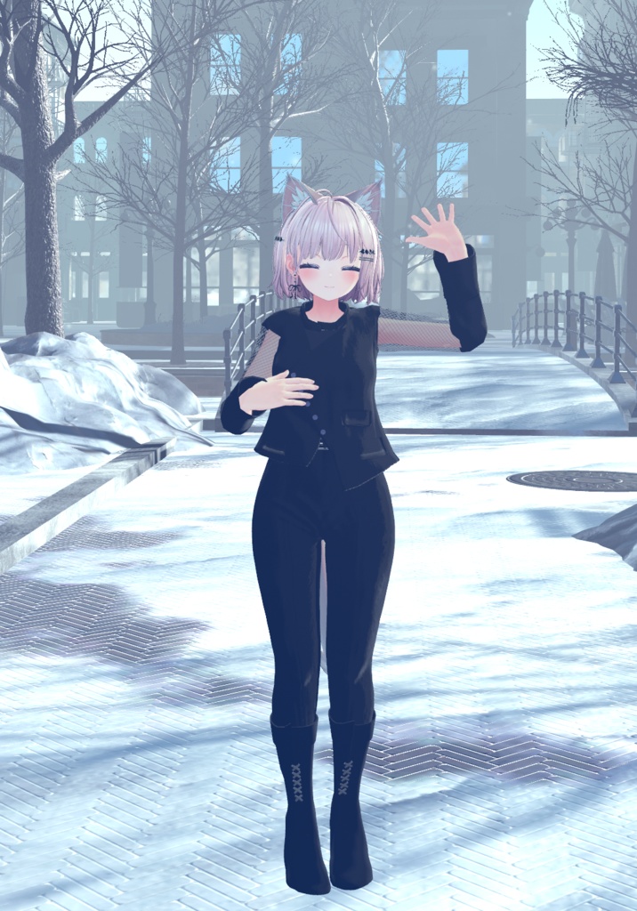 【複数アバター対応】 Lance2 【VRChat向け3D衣装】