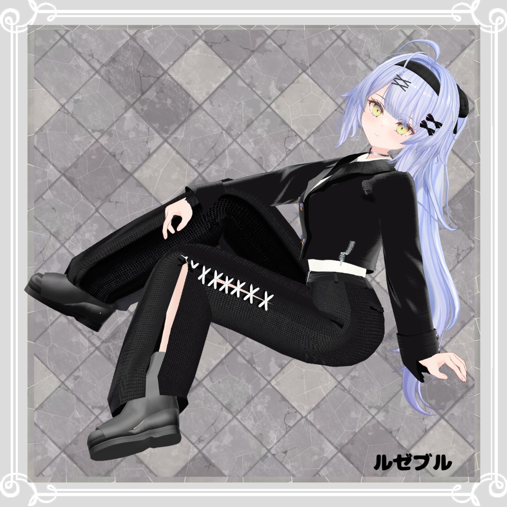 【複数アバター対応】 Earth Flower 【VRChat向け3D衣装】