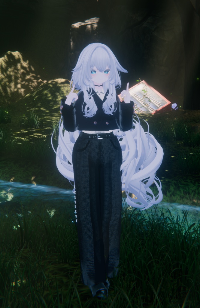 【複数アバター対応】 Earth Flower 【VRChat向け3D衣装】