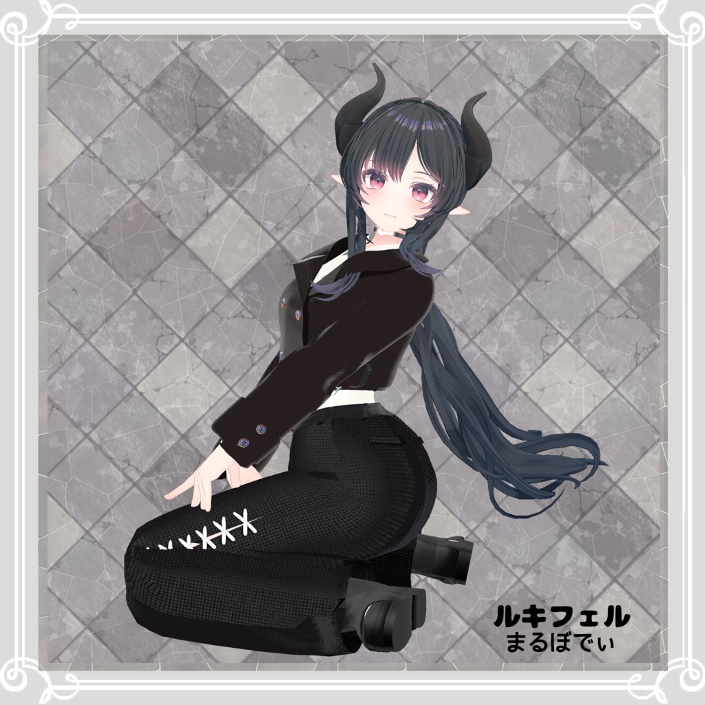 【複数アバター対応】 Earth Flower 【VRChat向け3D衣装】