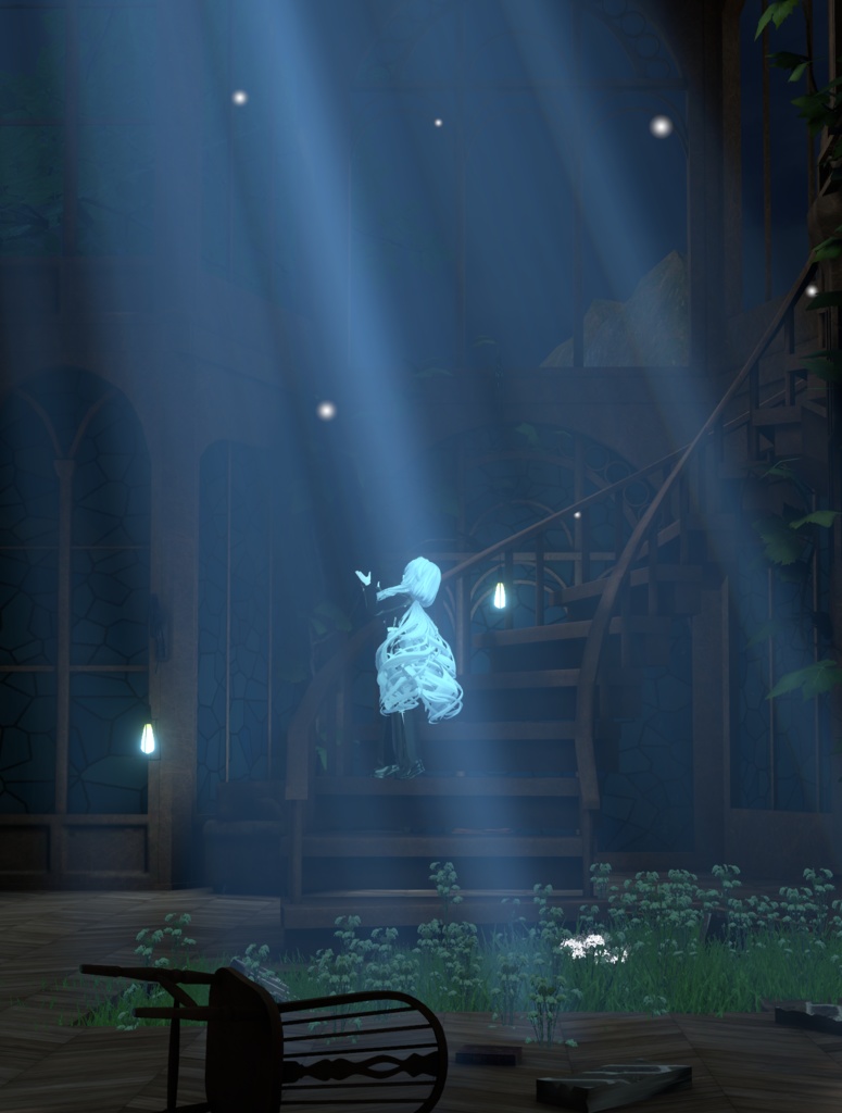 【複数アバター対応】 Earth Flower 【VRChat向け3D衣装】