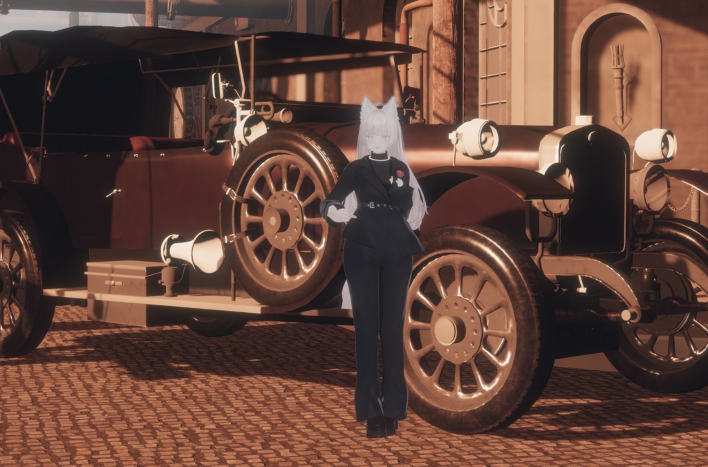 【複数アバター対応】 Imperial Rose 【VRChat向け3D衣装】