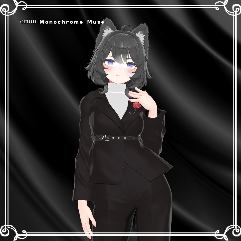 【複数アバター対応】 Imperial Rose 【VRChat向け3D衣装】