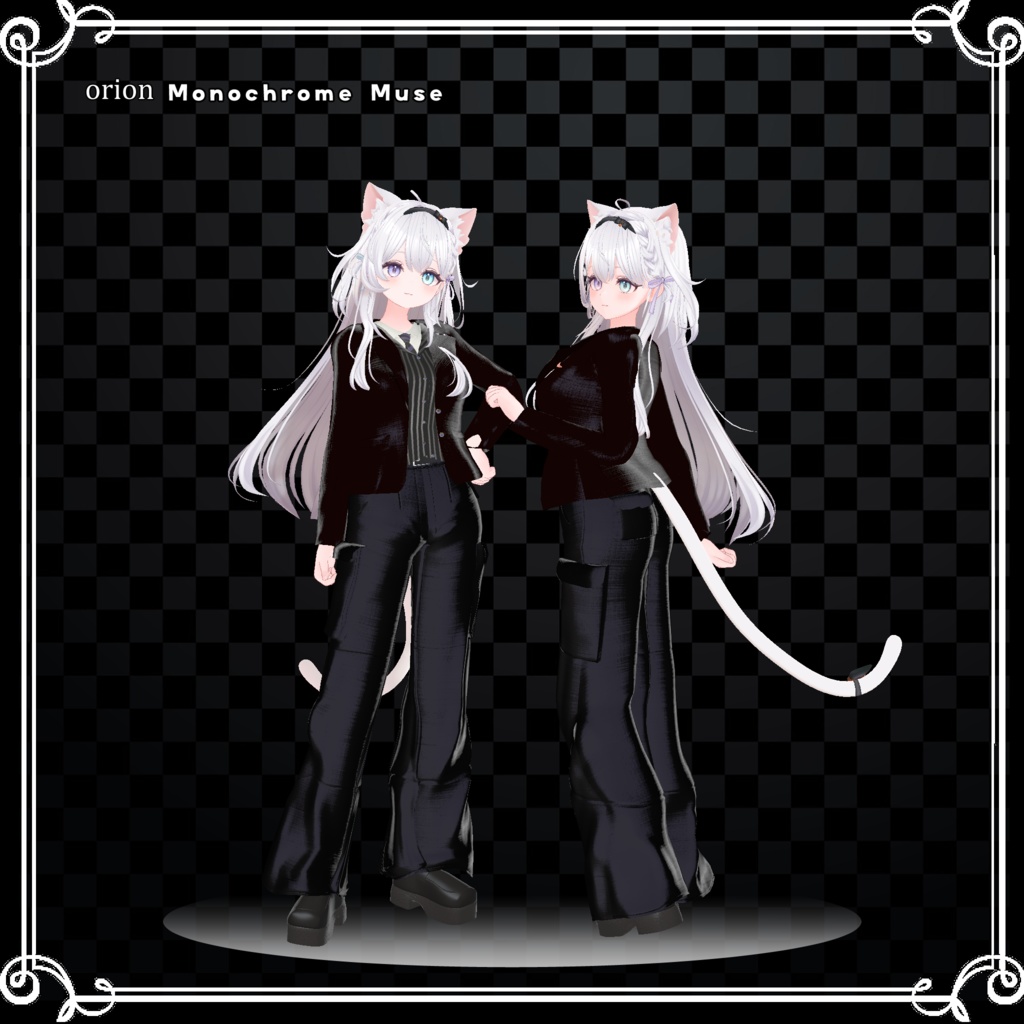 【複数アバター対応】 Knight 【VRChat向け3D衣装】