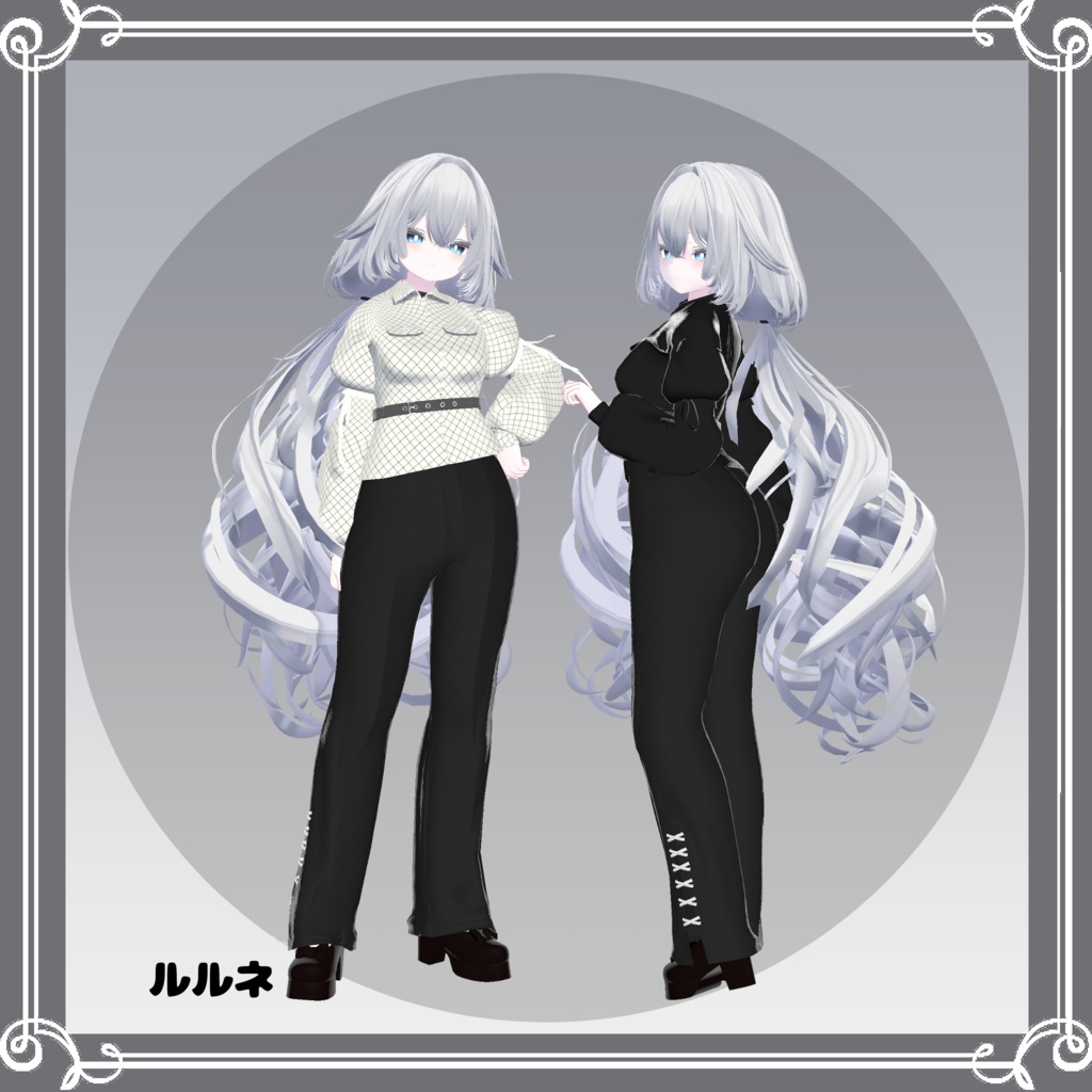 【複数アバター対応】 mement V 【VRChat向け3D衣装】