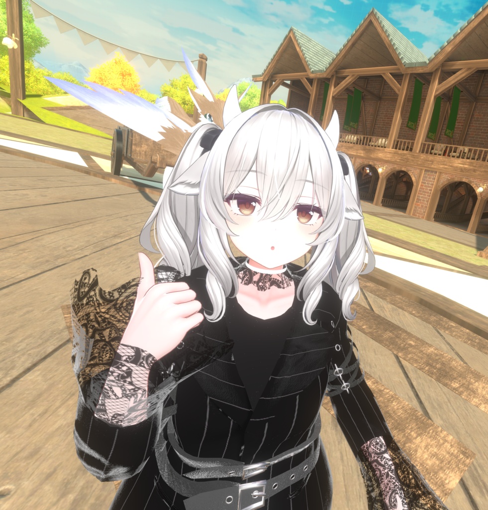 【複数アバター対応】 merci 【VRChat向け3D衣装】