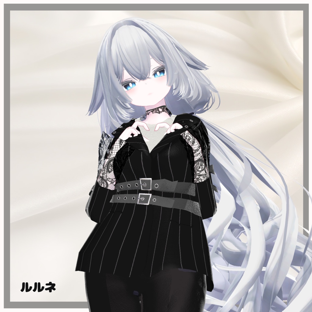 【複数アバター対応】 merci 【モードダークファッション-パンツスタイル.コーデ】