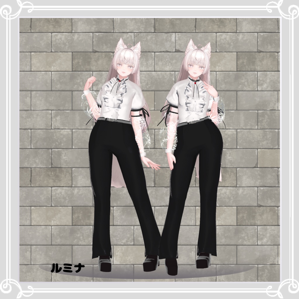 【複数アバター対応】 duke 【VRChat向け3D衣装】