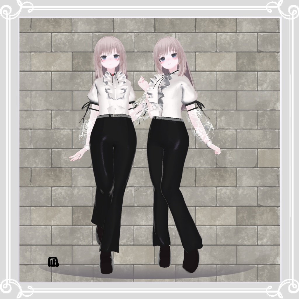 【複数アバター対応】 duke 【VRChat向け3D衣装】