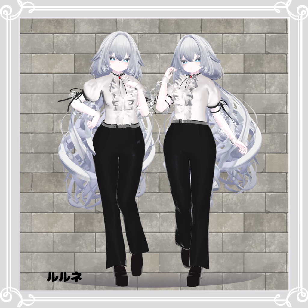 【複数アバター対応】 duke 【VRChat向け3D衣装】