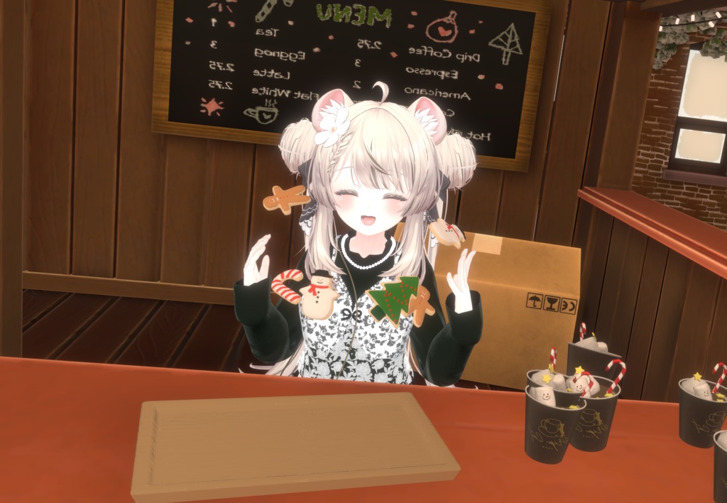 【複数アバター対応】 perfume bustier 【フェミニンビスチェーパンツスタイルコーデ】