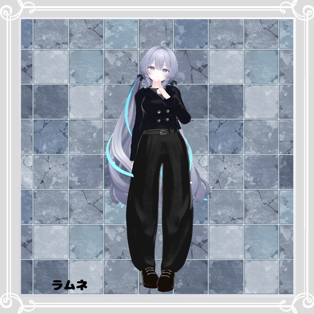 【複数アバター対応】 joker 【マニッシュモード-パンツスタイルコーデ】