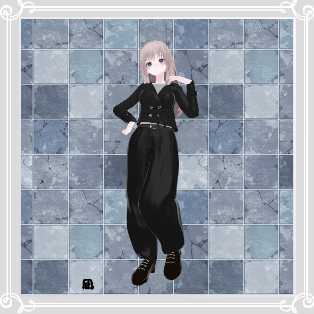 【複数アバター対応】 joker 【マニッシュモード-パンツスタイルコーデ】