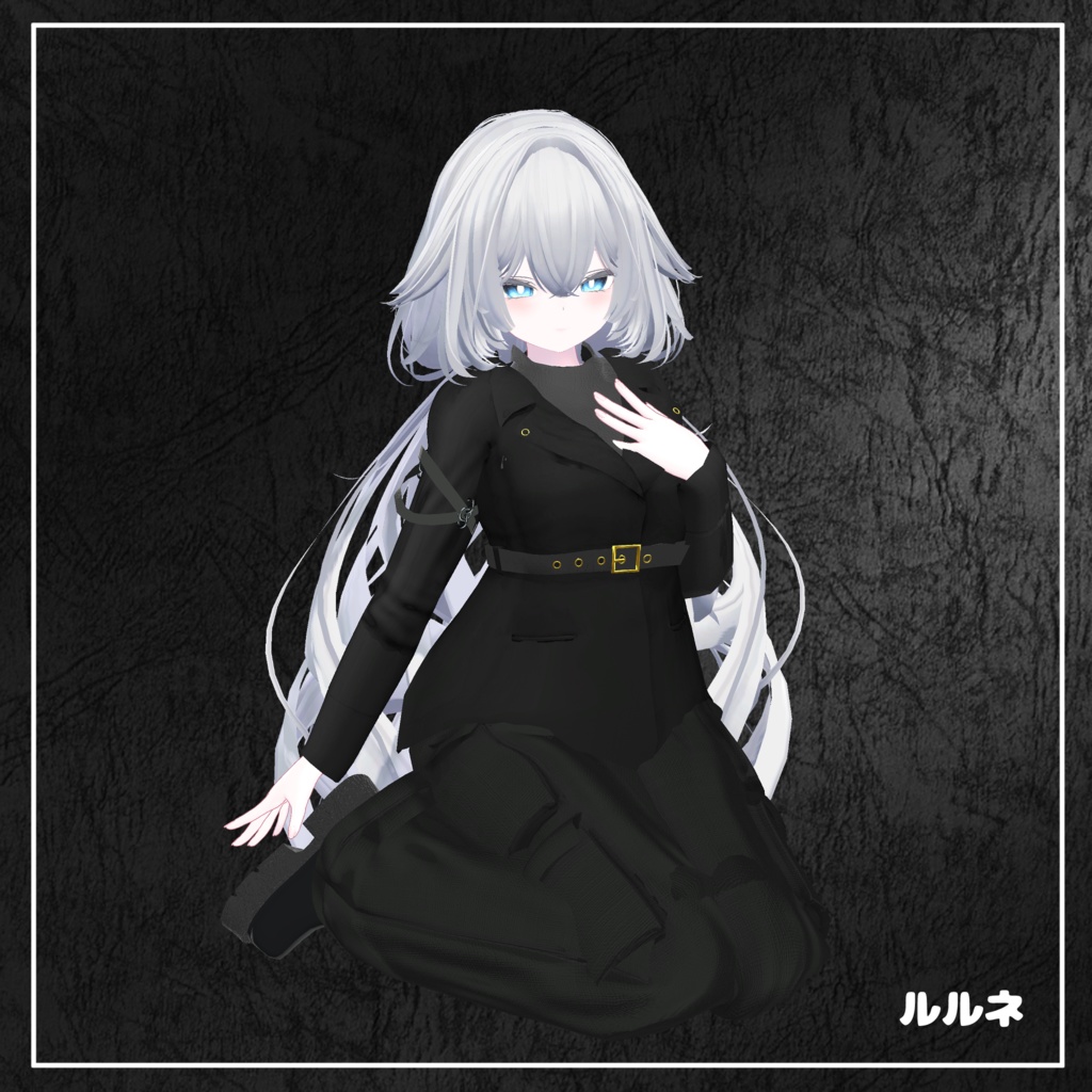 【複数アバター対応】 fleur noire 【マニッシュカーゴ-パンツスタイルコーデ】